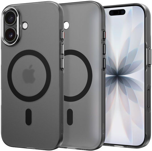 Θήκη MagSafe για Apple iPhone 17, Tech-Protect, MagZero, Μαύρο Ματ