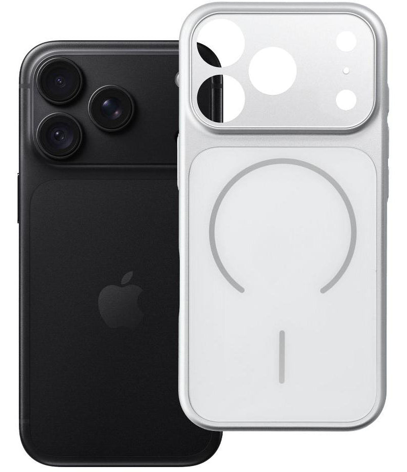 Θήκη MagSafe για Apple iPhone 18 Pro / 17 Pro, OEM, Make 18, Ασημί