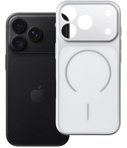 Θήκη MagSafe για Apple iPhone 18 Pro / 17 Pro, OEM, Make 18, Ασημί