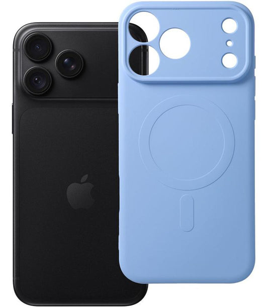 Θήκη MagSafe για Apple iPhone 18 Pro Max / 17 Pro Max, OEM, Silicone Mag, Γαλάζια