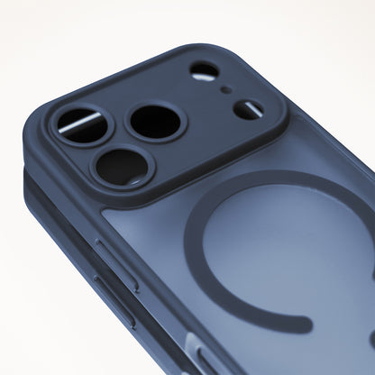 Θήκη MagSafe για Apple iPhone 18 Pro Max / 17 Pro Max, Etteri, Matt Mag, Μπλε σκούρο