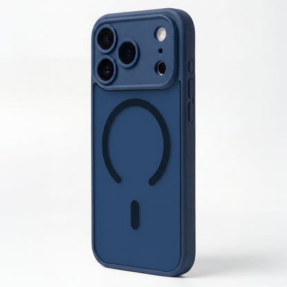 Θήκη MagSafe για Apple iPhone 18 Pro Max / 17 Pro Max, Etteri, Matt Mag, Μπλε σκούρο