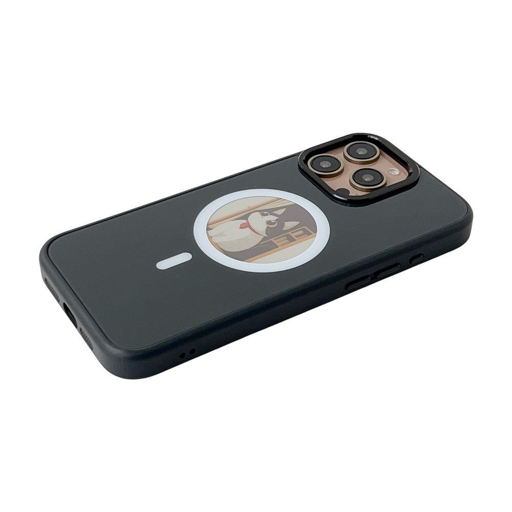MagSafe Case for Apple iPhone 16 Pro, OEM, Round Screen Smart E-Ink, Black