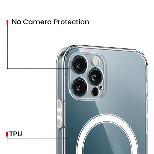 Θήκη MagSafe για Apple iPhone 17 Pro, OEM, Διάφανη, Σαφής