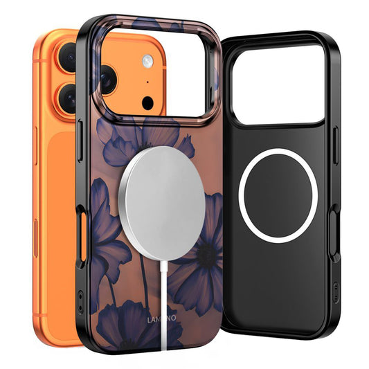 Θήκη MagSafe για Apple iPhone 17 Pro Max, Tech-Protect, Lamano Velvet Night, Μαύρη