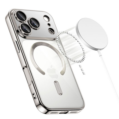 Θήκη MagSafe για Apple iPhone 17 Pro, Tech-Protect, Magflex, Ασημί