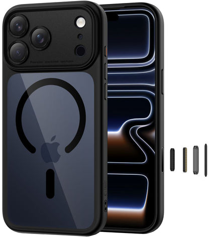 Θήκη MagSafe για Apple iPhone 17 Pro, Tech-Protect, MagPeak, Μπλε σκούρο