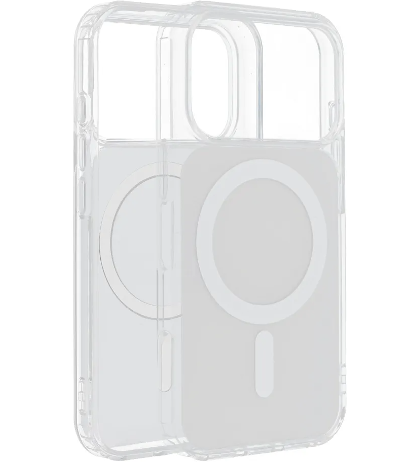 Θήκη MagSafe για Apple iPhone 17e / 16e, OEM, Clear Fusion Mag Cover, Λευκό