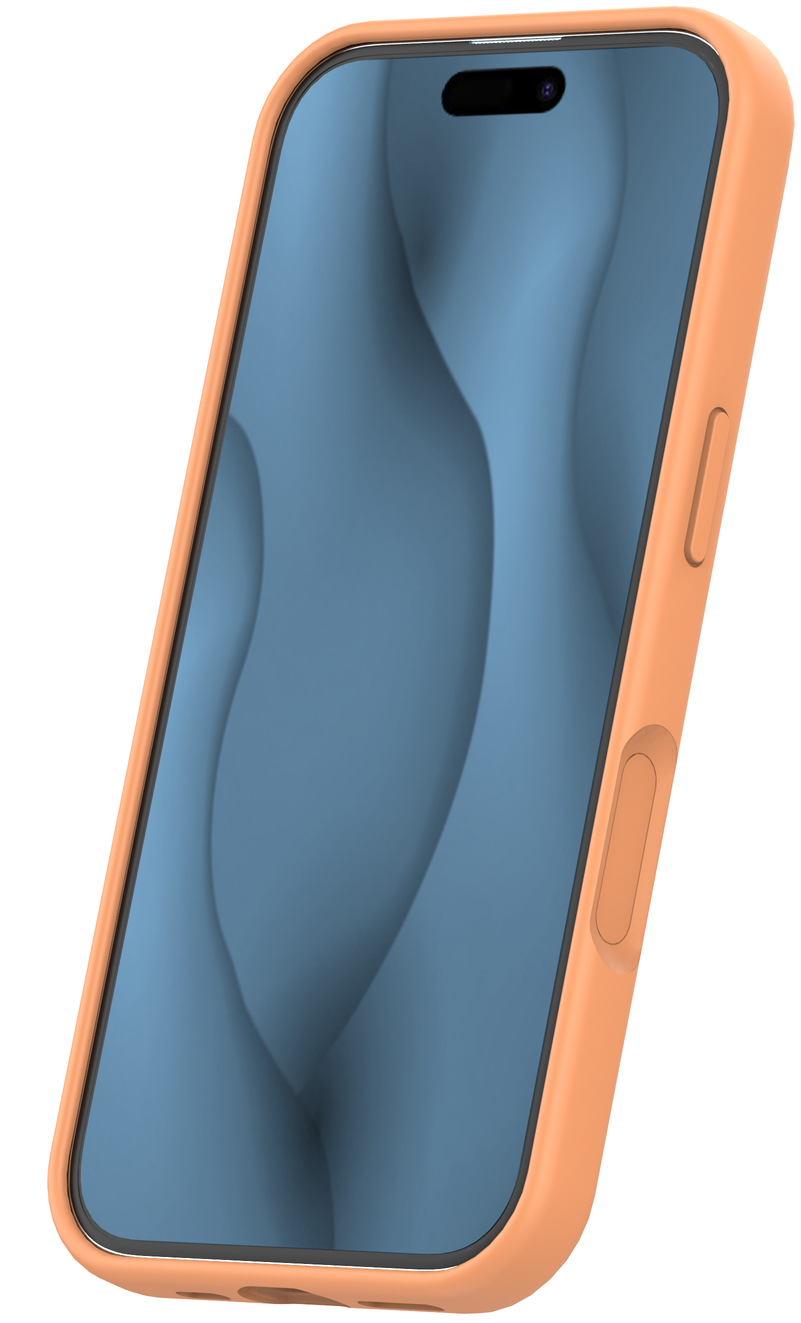 MagSafe Case for Apple iPhone 17, OEM, Silicone Thin, Orange