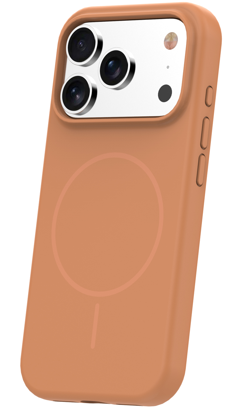 MagSafe Case for Apple iPhone 17 Pro, OEM, Silicone Thin, Orange