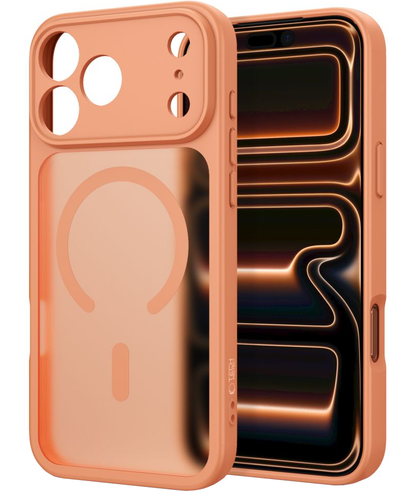 Θήκη MagSafe για Apple iPhone 18 Pro / 17 Pro, Tech-Protect, BasicMag, Πορτοκαλί Ματ