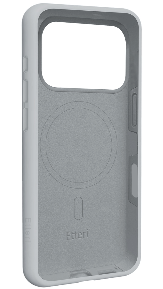 Θήκη MagSafe για Apple iPhone 18 Pro Max / 17 Pro Max, Etteri, Silicone Mag, Γκρι