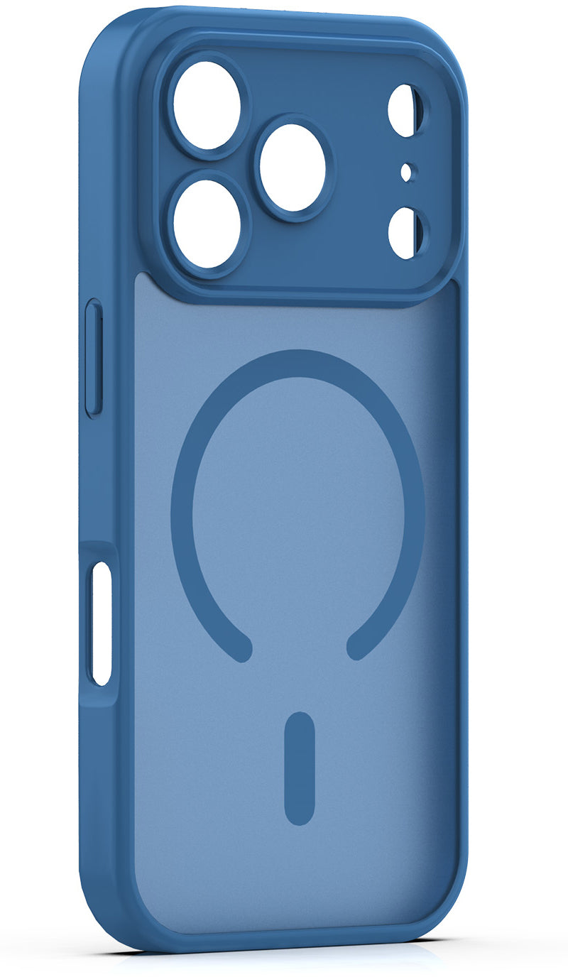Θήκη MagSafe για Apple iPhone 18 Pro Max / 17 Pro Max, Etteri, Matt Mag, Μπλε σκούρο