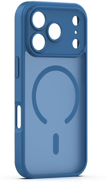 Θήκη MagSafe για Apple iPhone 18 Pro Max / 17 Pro Max, Etteri, Matt Mag, Μπλε σκούρο