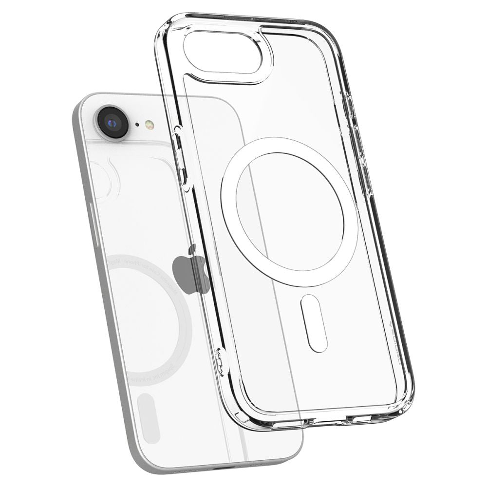 MagSafe Case for Apple iPhone 17e / 16e, Spigen, Ultra Hybrid, White ACS09139