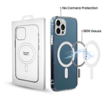 Θήκη MagSafe για Apple iPhone 17 Pro Max, OEM, Διάφανη, Σαφής