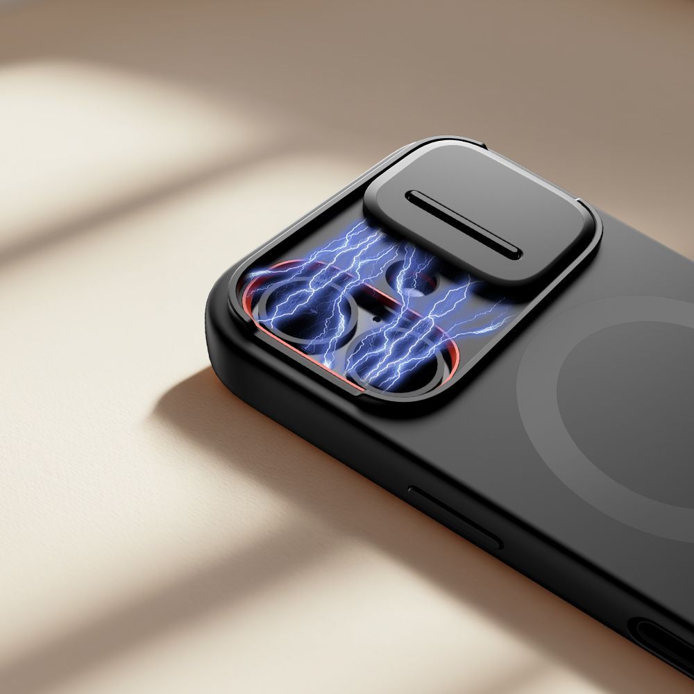 Θήκη MagSafe για Apple iPhone 17, Tech-Protect, Kevlar Aura, Μαύρη