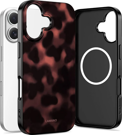 MagSafe Case for Apple iPhone 17, Tech-Protect, Lamano Panther, Black