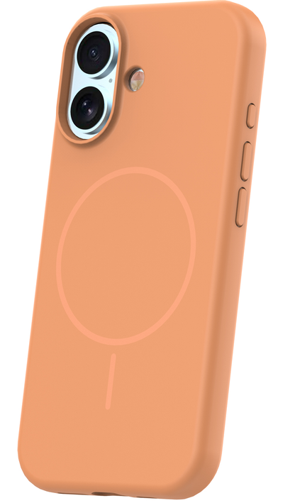 MagSafe Case for Apple iPhone 17, OEM, Silicone Thin, Orange