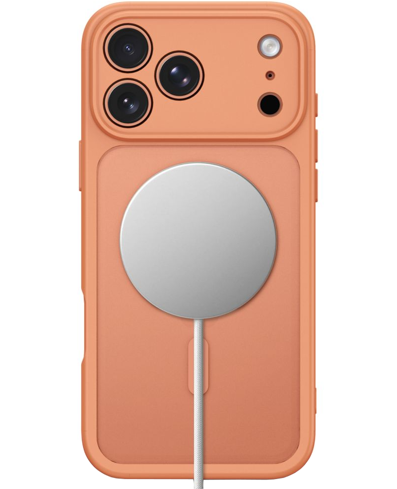 Θήκη MagSafe για Apple iPhone 18 Pro / 17 Pro, Tech-Protect, BasicMag, Πορτοκαλί Ματ