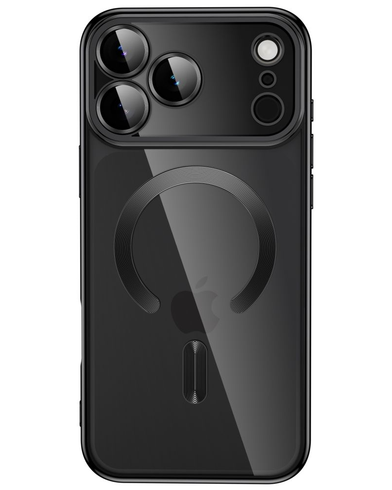 Θήκη MagSafe για Apple iPhone 18 Pro Max / 17 Pro Max, Tech-Protect, Magflex, Μαύρο Σατινέ