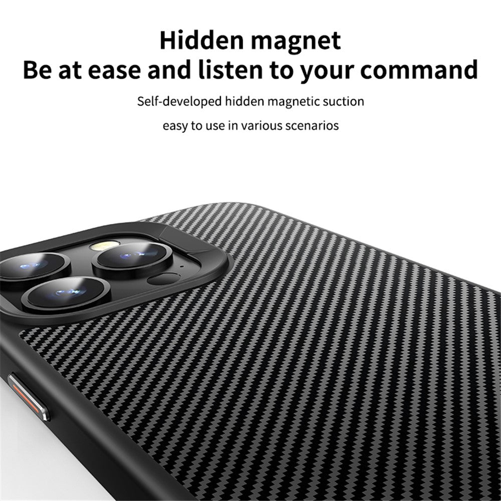 Θήκη MagSafe για Apple iPhone 15 Pro, OEM, Carbon, Μαύρο