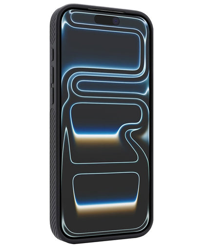 Θήκη MagSafe για Apple iPhone 17 Pro, OEM, Carbon Metal Ring, Μαύρο