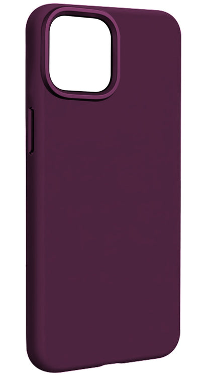 Θήκη MagSafe για Apple iPhone 15, Etteri, Silicone Mag, Βυσσινί