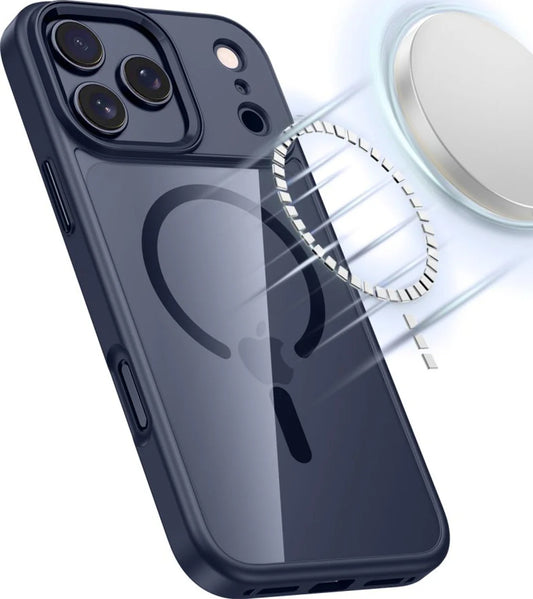 Θήκη MagSafe για Apple iPhone 17 Pro, Tech-Protect, Magmat, Μπλε Ναυτικό