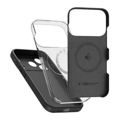 Θήκη MagSafe για Apple iPhone 17 Pro, Tech-Protect, Σιλικόνη, Μαύρη