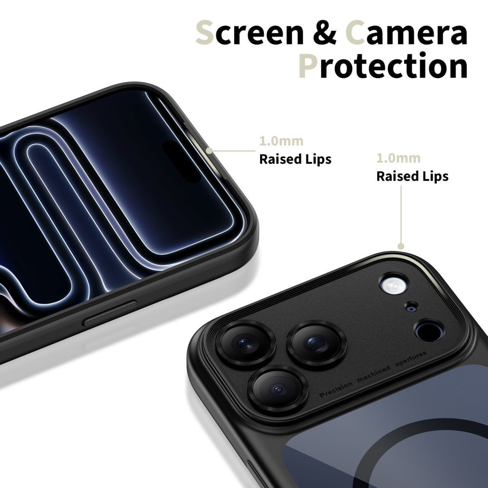 Θήκη MagSafe για Apple iPhone 17 Pro, Tech-Protect, MagPeak, Μπλε σκούρο