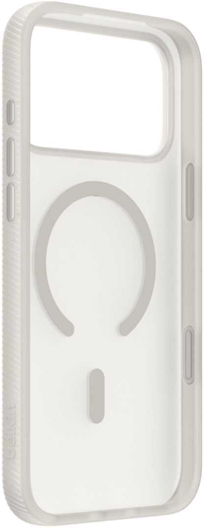 Θήκη MagSafe για Apple iPhone 17 Pro Max, Belkin, SheerForce Grip, Μπεζ MSA036hqSA