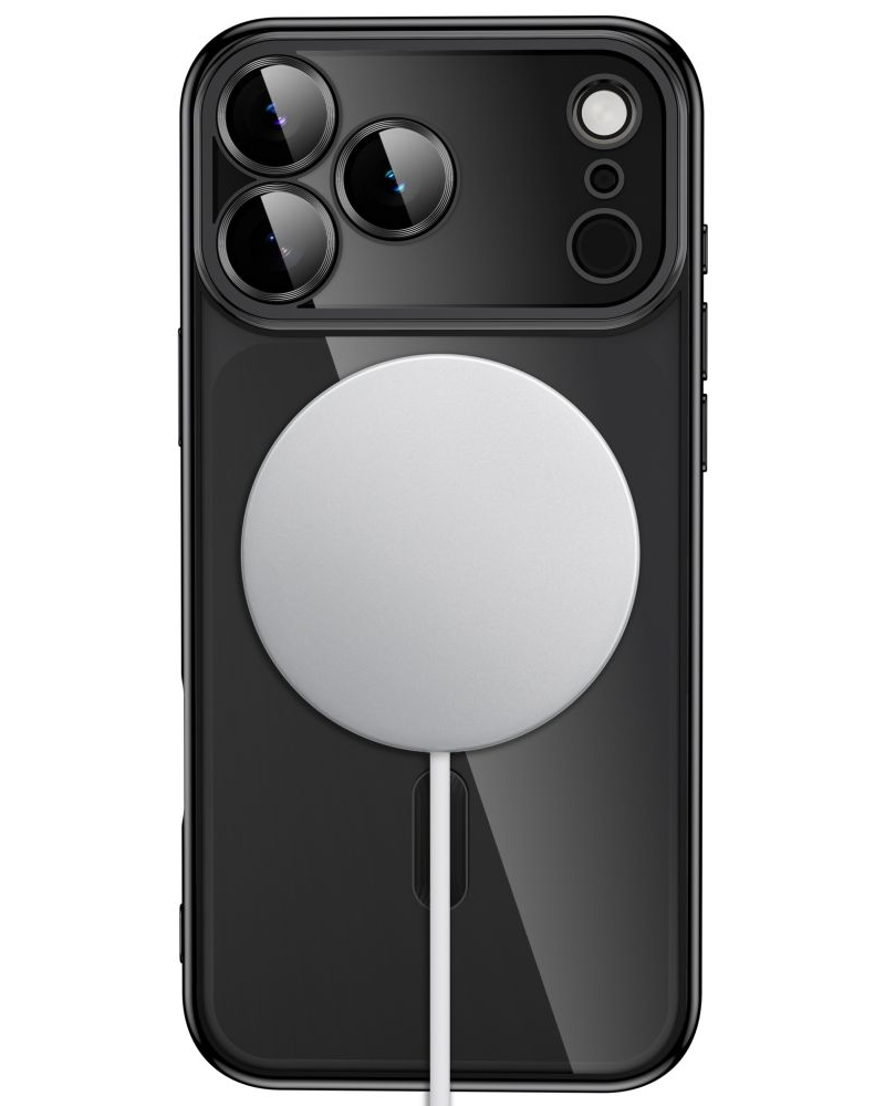 Θήκη MagSafe για Apple iPhone 18 Pro Max / 17 Pro Max, Tech-Protect, Magflex, Μαύρο Σατινέ