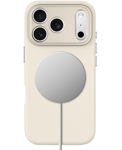 Θήκη MagSafe για Apple iPhone 18 Pro / 17 Pro, Tech-Protect, Uniq CC, Μπεζ