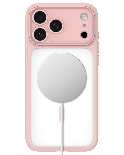 Θήκη MagSafe για Apple iPhone 18 Pro / 17 Pro, Tech-Protect, MagPeak CC, Ματ Ροζ