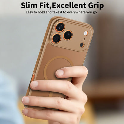 Θήκη MagSafe για Apple iPhone 17 Pro Max, Tech-Protect, BasicMag, Ματ Καφέ