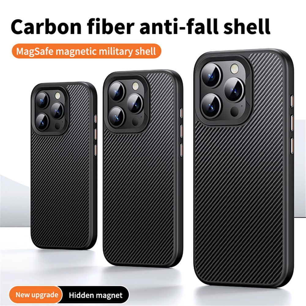 Θήκη MagSafe για Apple iPhone 15 Pro, OEM, Carbon, Μαύρο