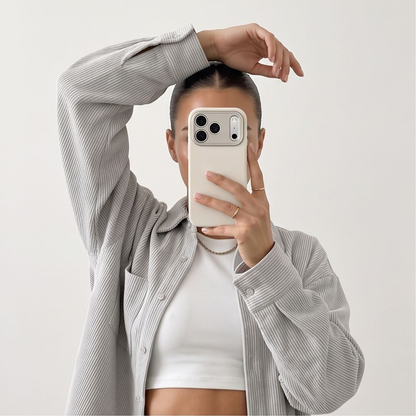 Θήκη MagSafe για Apple iPhone 18 Pro / 17 Pro, Tech-Protect, Uniq CC, Μπεζ