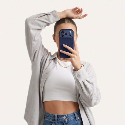 Θήκη MagSafe για Apple iPhone 18 Pro Max / 17 Pro Max, Tech-Protect, Uniq CC, Μπλε σκούρο
