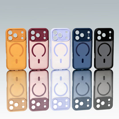 Θήκη MagSafe για Apple iPhone 18 Pro Max / 17 Pro Max, Etteri, Matt Mag, Μπλε σκούρο