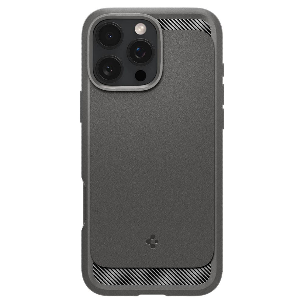 MagSafe Case for Apple iPhone 16 Pro Max, Spigen, Rugged Armor, Gray ACS07987 