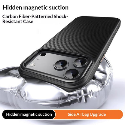 Θήκη MagSafe για Apple iPhone 18 Pro / 17 Pro, OEM, Άνθρακας, Μαύρο