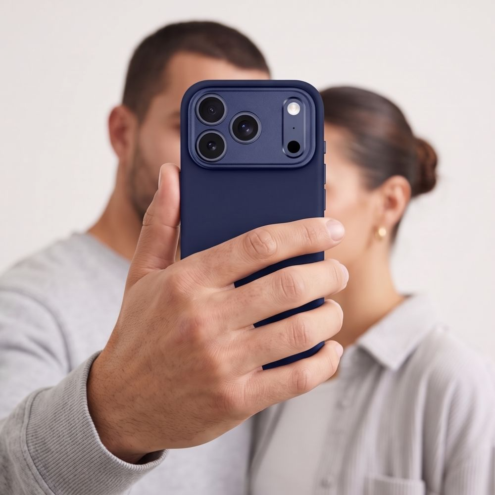 Θήκη MagSafe για Apple iPhone 18 Pro Max / 17 Pro Max, Tech-Protect, Uniq CC, Μπλε σκούρο