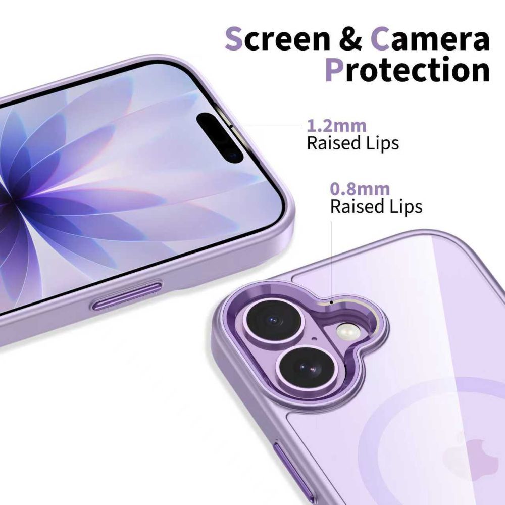 Θήκη MagSafe για Apple iPhone 17, Tech-Protect, Magmat, Μωβ