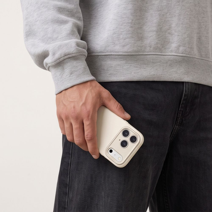 Θήκη MagSafe για Apple iPhone 18 Pro / 17 Pro, Tech-Protect, Uniq CC, Μπεζ