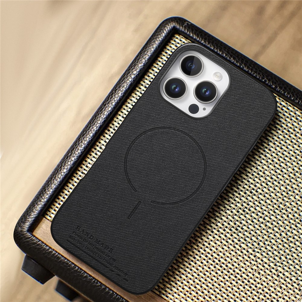 MagSafe Case for Apple iPhone 16 Pro Max, OEM, Cloth, Black