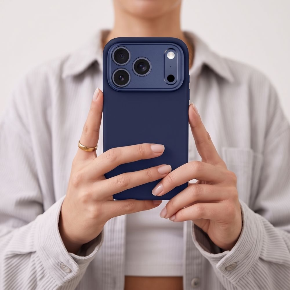 Θήκη MagSafe για Apple iPhone 18 Pro / 17 Pro, Tech-Protect, Uniq CC, Μπλε σκούρο