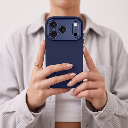 Θήκη MagSafe για Apple iPhone 18 Pro Max / 17 Pro Max, Tech-Protect, Uniq CC, Μπλε σκούρο