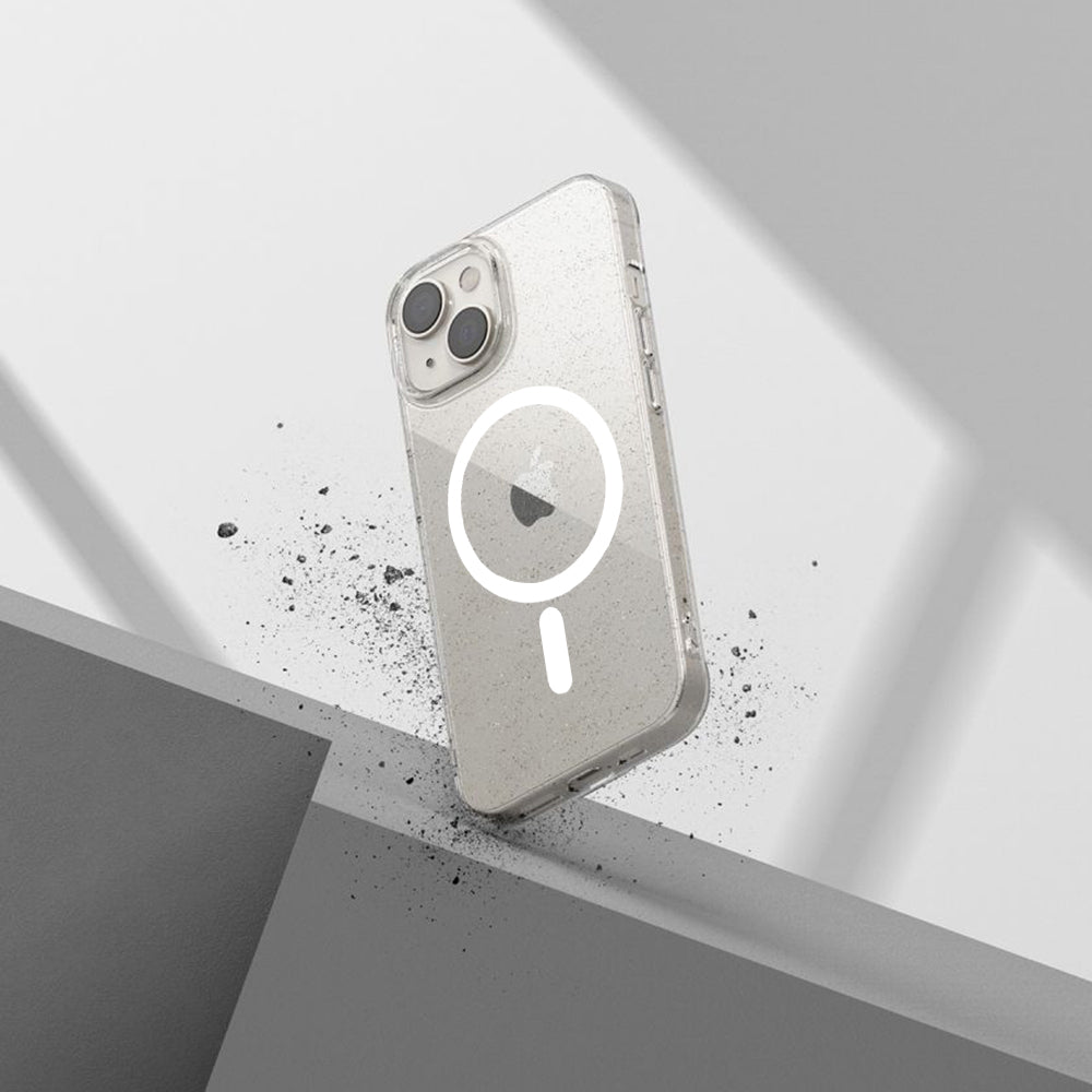 Θήκη MagSafe για Apple iPhone 11 Pro, Techsuit, SparkleSkin, Διαφανής