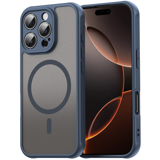 Θήκη MagSafe για Apple iPhone 11, Techsuit, HaloFrost II, Μπλε Σκούρο
